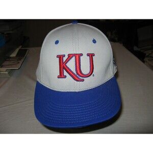 The Game Pro  Multi Color KU Kansas Jayhawks Baseball Hat Cap Size 7 1/2